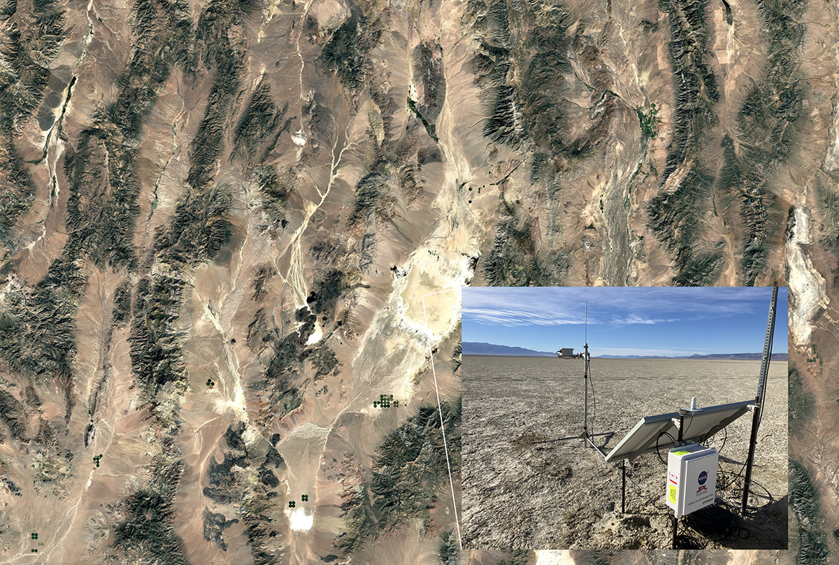 Railroad Valley site Dry Lake Bed